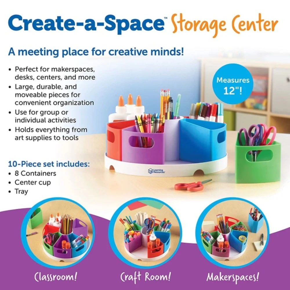 Learning Resources Create-a-Space Storage Center